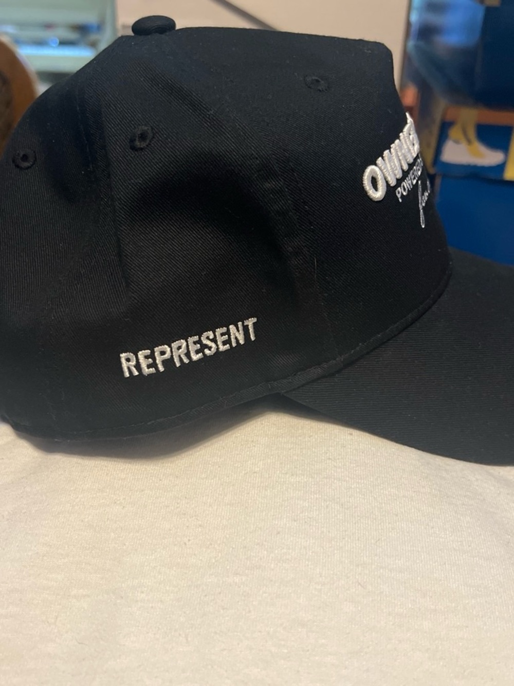 REPRESENT OWNERS CLUB BLACK SNAPBACK HAT
